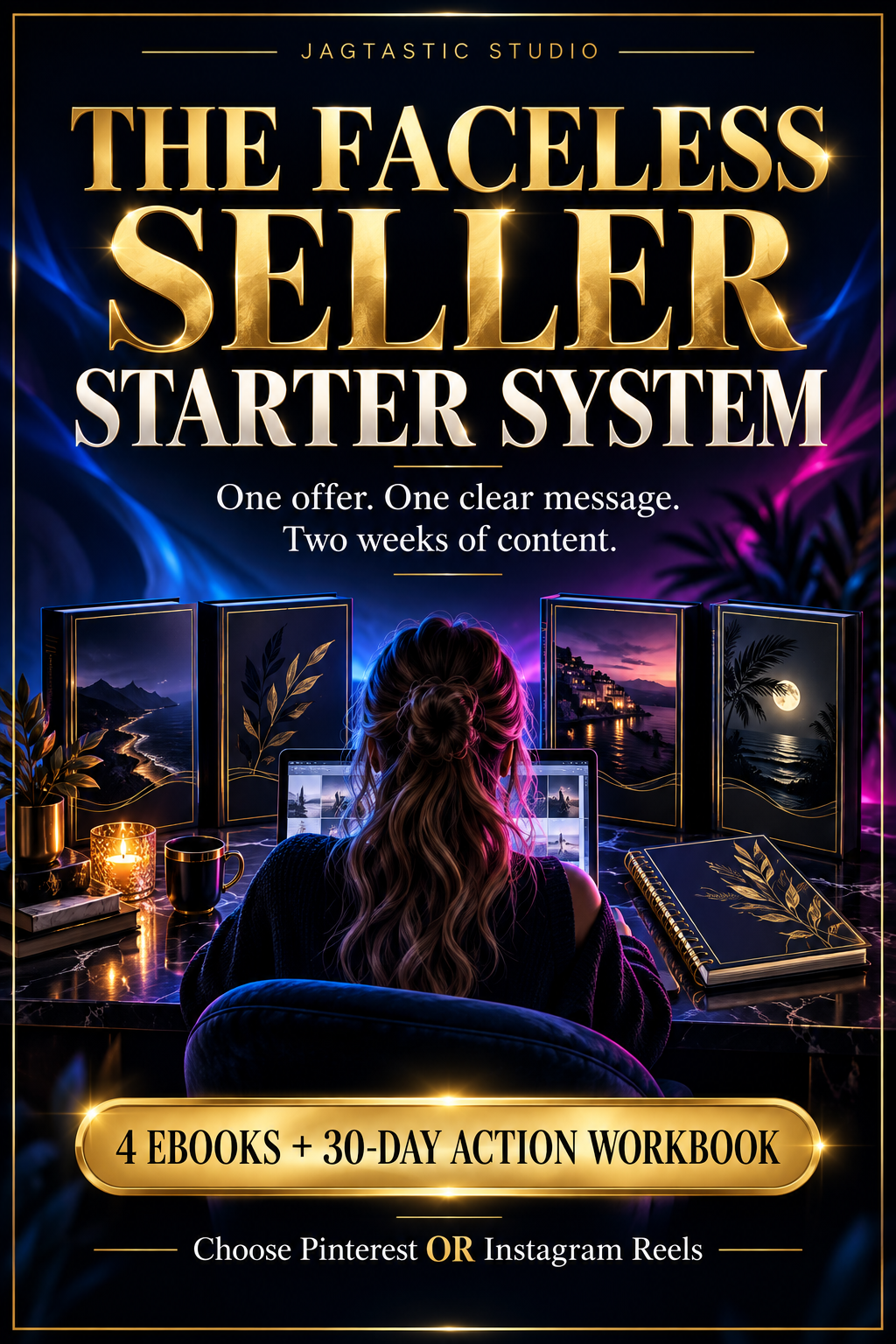 The Faceless Seller Starter System guide cover